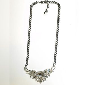 Swarovski short cluster necklace